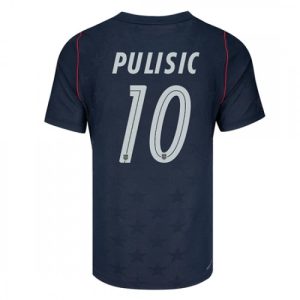 Pánsky futbalový dres USA MS 2026 Christian Pulisic #10 vonkajší s krátkym rukávom