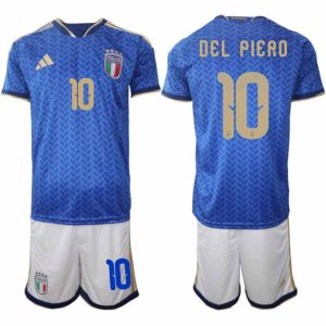 Taliansko MS 2026 futbalový dres Alessandro Del Piero #10 domáci pánsky set dres a šortky