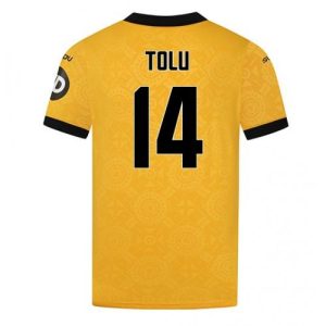 Tolu Arokodare #14 Wolves 2025/26 Pánsky domáci Futbalový Dres Krátky Rukáv