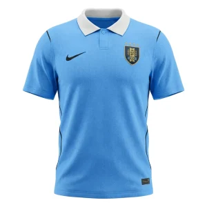 Uruguaj Domáci Futbalový Dres MS 2026 – Pánsky Krátky Rukáv